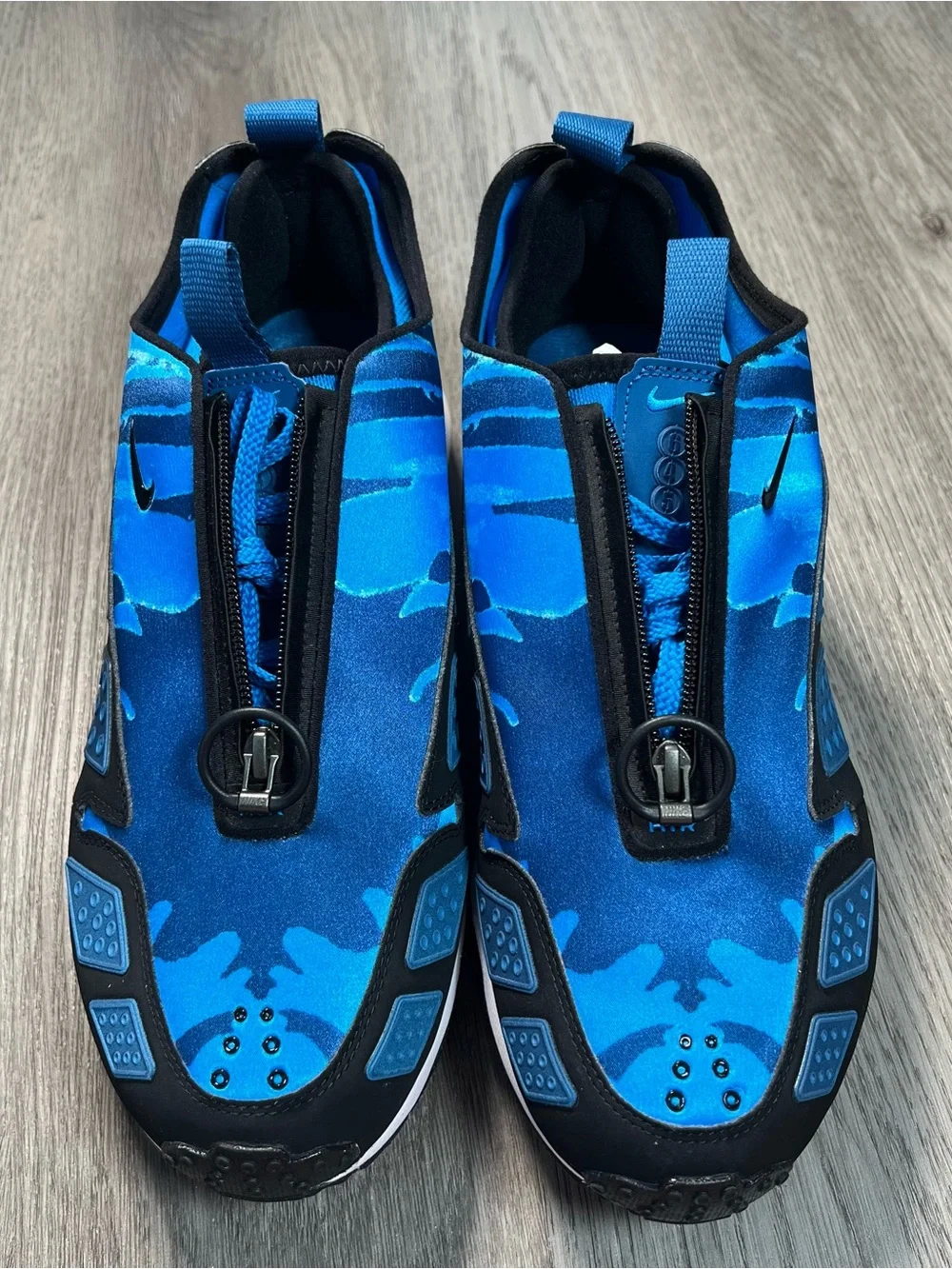 New Nike Air Max Sunder Camo Court Blue Black‎ IB6863-400 Men's Size 11.5 Shoes